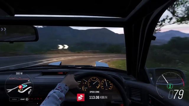 AMBLESIDE APPROACH SPEED ZONE 114.46km/h(71.12mph)　RX-7 FC3S PI887 RWD FR　FORZA HORIZON 4 смотреть онлайн