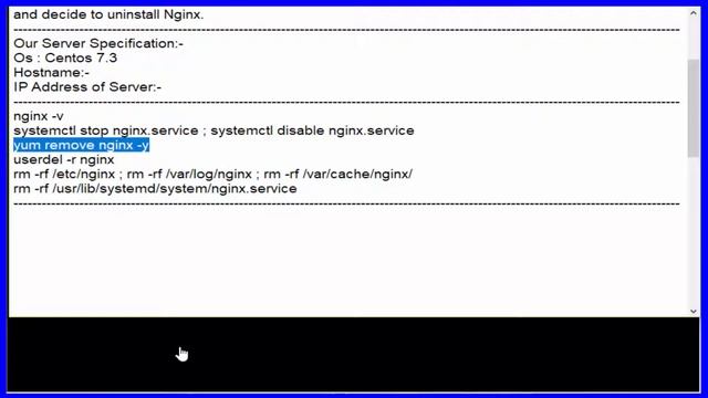 How To Remove Uninstall Nginx on CentOS 7.3 смотреть онлайн