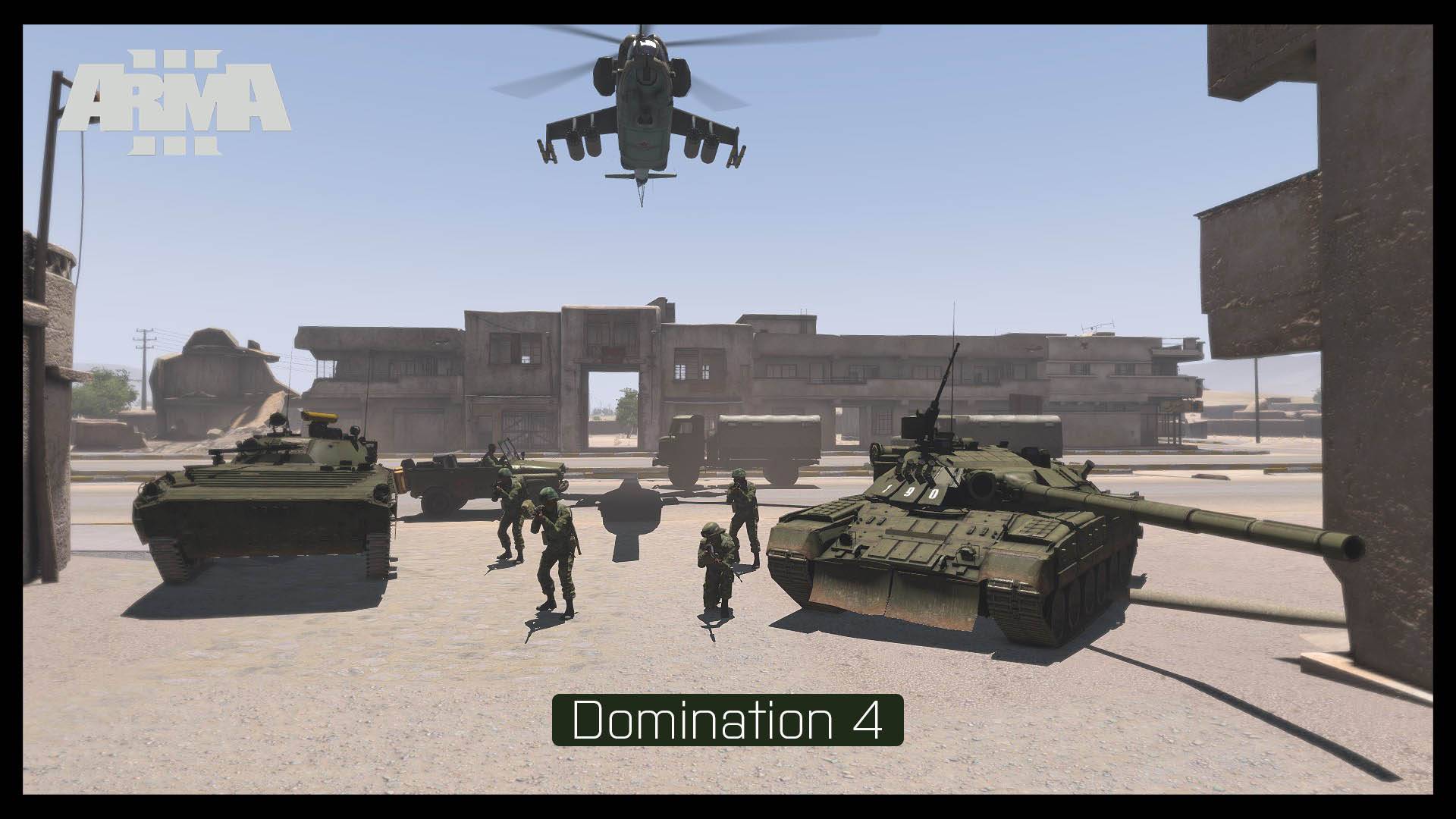 ArmA 3.Domination 4.Кооперативная игра.