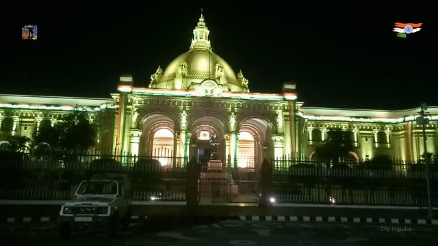 77th Independence Day Celebration 2023 | Independence Day 4k Tricolour Lights | 15 August 2023 смотреть онлайн