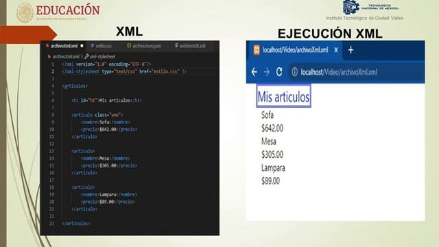 VIDEO-TUTORIAL DE XML, XSLT Y JSON -PW смотреть онлайн