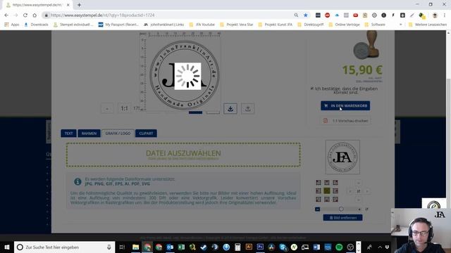 Selbstgemacht: Dein Logo Stempel in Adobe Photoshop CS6 erstellt | John Franklin Art смотреть онлайн