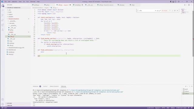 *COLLISION* from scratch in our Animation Program смотреть онлайн