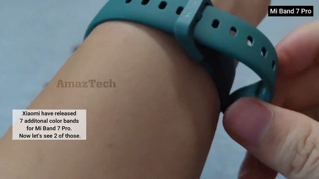 Xiaomi Mi Band 7 Pro - How To Change Strap | Remove | GPS NFC Smartband | Global International Smar