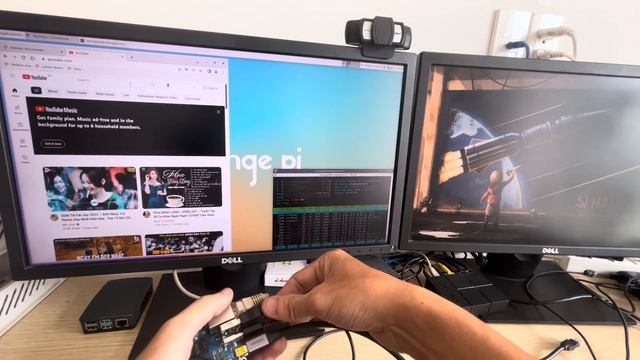 Debian Xfce on Orange Pi Zero3 long video смотреть онлайн