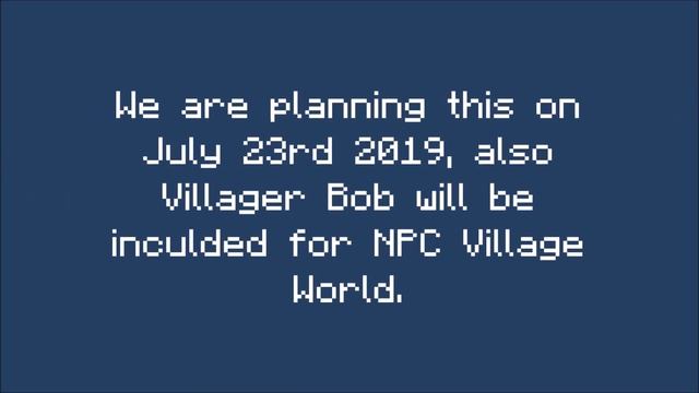 Paper Minecraft 2D World Announcements + NPC Village World Updates! смотреть онлайн