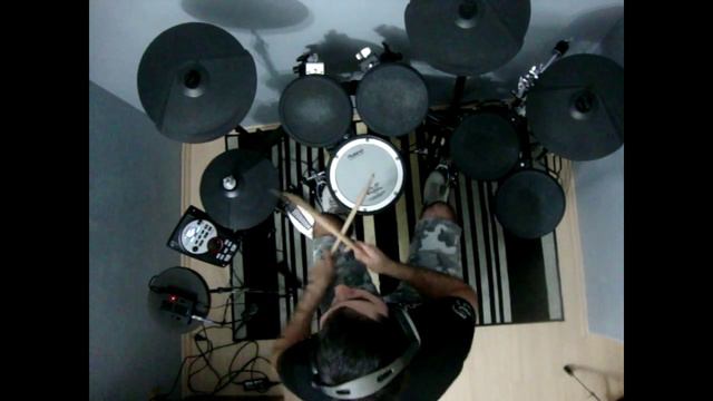 Iron Maiden - 2 Minutes to Midnight - drum cover by Myke Ramos (drumless) смотреть онлайн