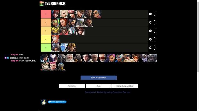 Overwatch 2 Feet Tier List ! Top 500 Opinion and 1k sub Video. смотреть онлайн