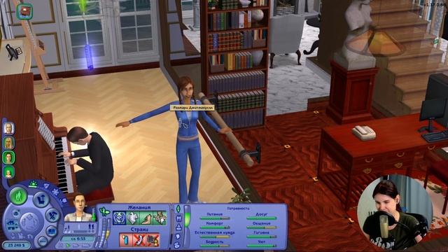 ИГРАЮ В SIMS 2 | КОГО РОДИЛА ДИНА ГОТ? смотреть онлайн