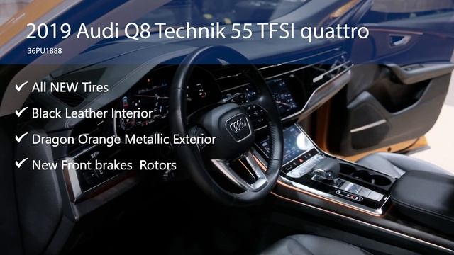 2019 Audi Q8 Technik 55 TFSI quattro - 36PU1888 смотреть онлайн