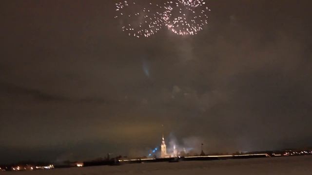 Салют. 27 января. Санкт-Петербург, 80 лет со снятия блокады. mp.4 смотреть онлайн