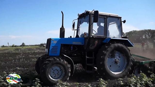 Борона дисковая АГ-2,4 с регулируемым углом атаки смотреть онлайн
