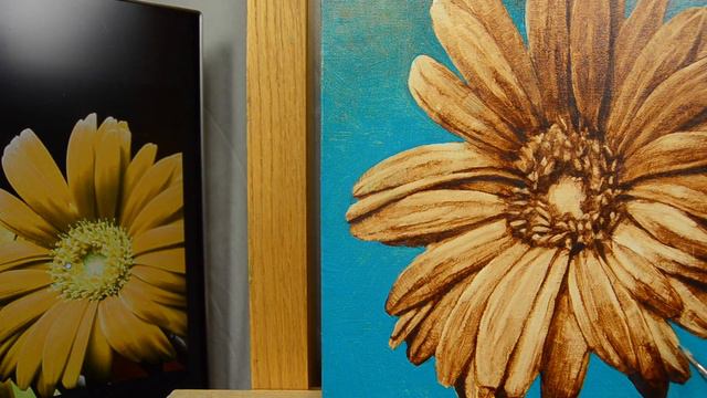 Glazing A Grisaille Underpainting Of A Gerbera Daisy - Time Lapse смотреть онлайн