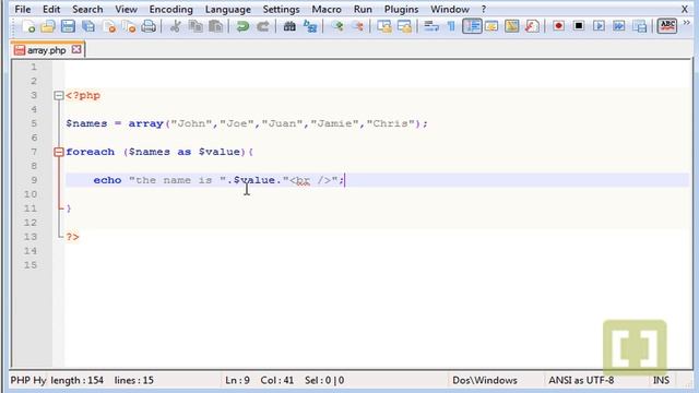 [PHP & MySQL] 13/45 Access Array with Foreach смотреть онлайн