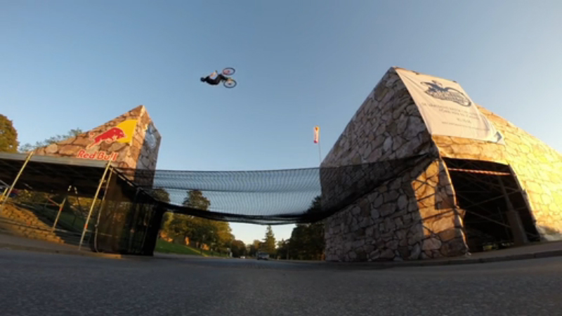 Двойной фронтфлип на велосипеде смотреть онлайн