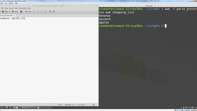 Getting started with awk смотреть онлайн