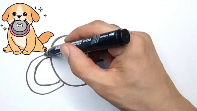 How to draw a Baby's pacifier? Как нарисовать детскую соску? So'rg'ich chizish. смотреть онлайн