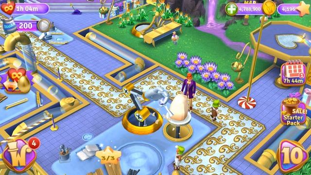 Wonka's World Of Candy Match-3 - Zone 9 - Gameplay