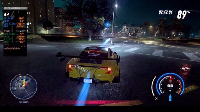 Need For Speed Heat | Nvidia GTX1050Ti 4GB | i5 4460 | 16GB RAM | Benchmark смотреть онлайн