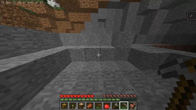 (Первое видео )Выживание в minecraft 1 12 2 без модов серия 1 Дом в горе !! смотреть онлайн