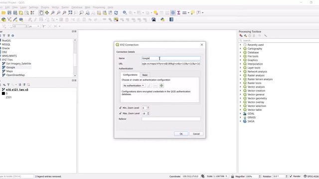 Add Google Earth / Bing images to Qgis easily смотреть онлайн