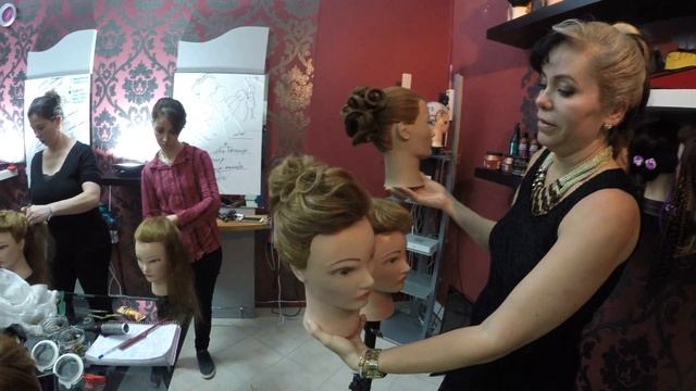 PORTUGAL.ALBUFEIRA.  ШКОЛА ПАРИКМАХЕРСКОМУ ИСКУССТВУ Габриелли Гатти. GABRIELLI GATTI.