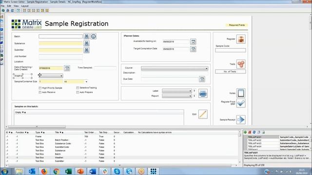 Matrix Gemini LIMS Configuration Demo Part 2 смотреть онлайн
