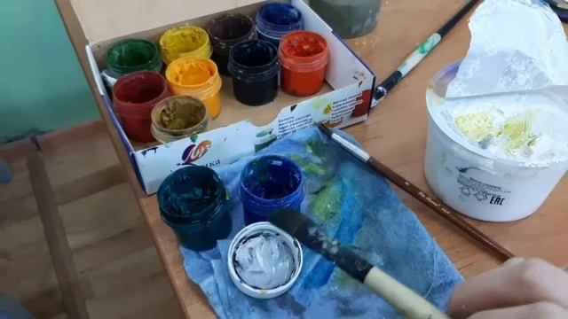 Видео-урок.3 курс.Живопись.2 этап.Работа в цвете. Педагог:Рахметова Айнагуль Сериковна смотреть онлайн