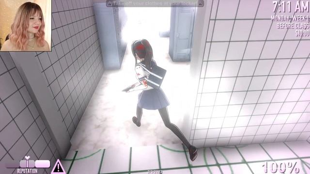 Призыв демона боли и необычный SNAP режим в Яндере симулятор / Yandere Simulator смотреть онлайн