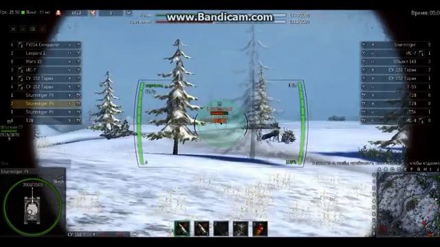 зимний бой на штурмтигре леденая долина Ground War - Tanks смотреть онлайн