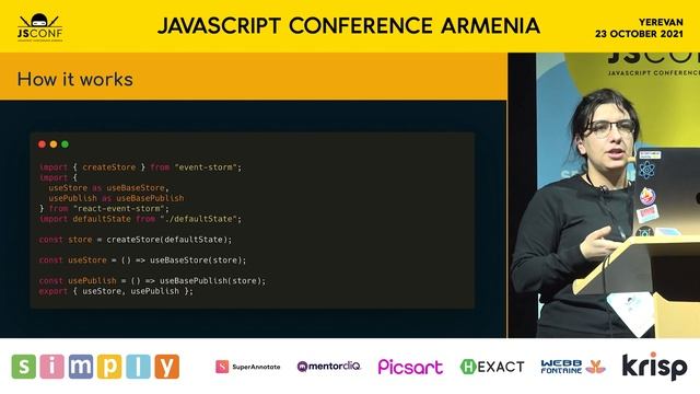 Event Store - Cool Replacement for React Context by Elmira Avagyan (ARM) #JSConfAM21 смотреть онлайн