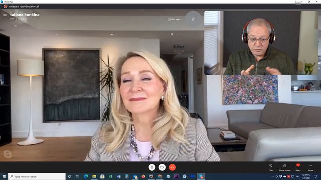 Блогер из Торонто, Татьяна Конкина, берет у меня интервью смотреть онлайн
