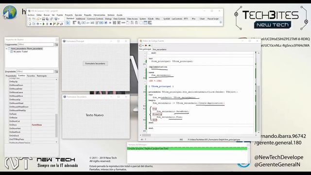 Acceder a otros formulario con delphi смотреть онлайн