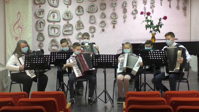 Ансамбль аккордеонистов "Аккорд", руководитель Л.Н.Алфёрова смотреть онлайн