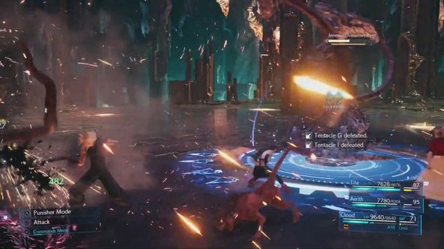 FFVII Remake Chapter 17 Jenova Dreamweaver in 2:57 Hard mode смотреть онлайн