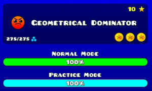 19 Уровень (Geometrical Dominator) - Geometry Dash