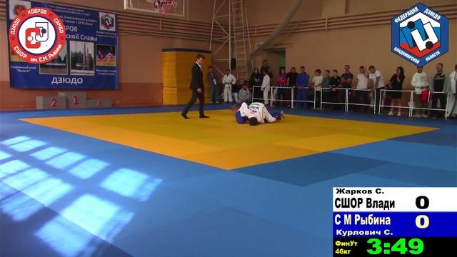 Первенство Владимирской области по дзюдо среди спортсменов до 18 лет татами 1 ч. 2 смотреть онлайн