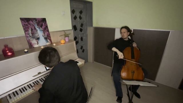 NotaBene Duo | Artem Poludennyi, cello | Roman Lopatynskyi, piano | Camille Saint-Saëns The Swan смотреть онлайн