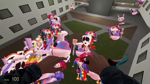 THE Amazing DIGITAL CIRCUS and NEW Nicos Nextbot in Liminal Hotel Garrys Mod Episode 15 смотреть онлайн