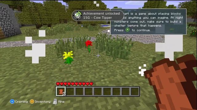 Minecraft - Cow Tipper Achievement Xbox 360 смотреть онлайн