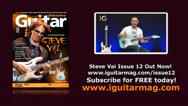 WIN!! Steve Vai Ibanez Jem 70V Guitar - Guitar Interactive Magazine Issue 12 смотреть онлайн