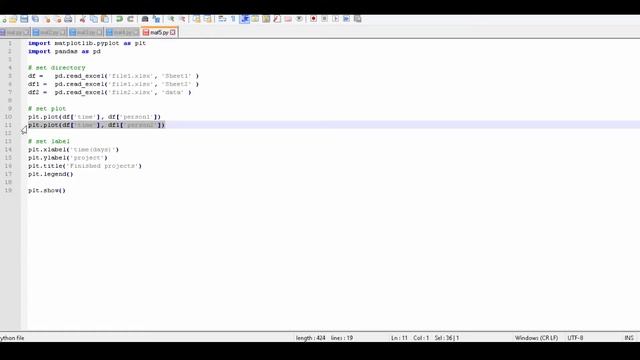 Matplotlib tutorial for beginners-5-How to read data from excel file (part-2) смотреть онлайн