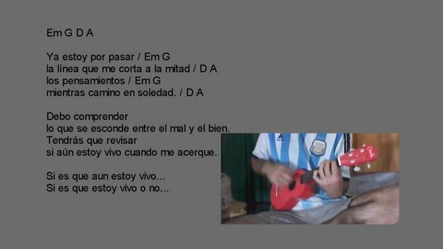 Boulevard of broken dreams - Green Day (cover ukelele en español - letra y acordes) смотреть онлайн