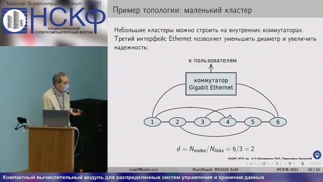 НСКФ-2021 Компактный вычислительный модуль для распределенных систем управления и хранения данных смотреть онлайн
