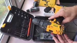 Обзор, тест и разборка китайского шуруповерта Типо DeWalt 90-130N.M
