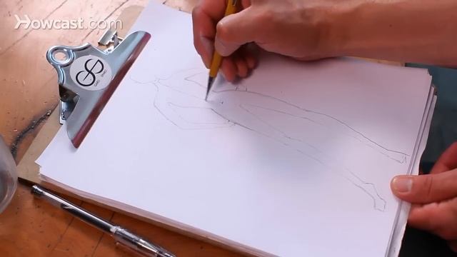 How to Indicate a Zipper | Fashion Sketching смотреть онлайн