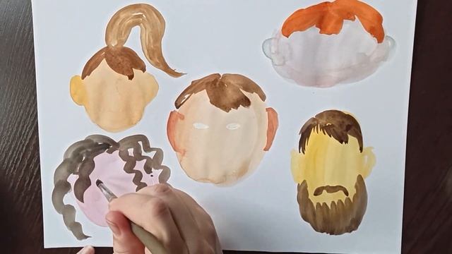 Урок ИЗО "Юмористический портрет" смотреть онлайн