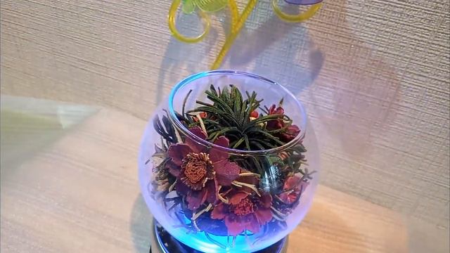 Работа с кожей. Цветы в бокале смотреть онлайн