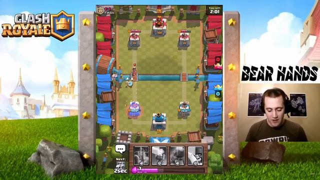 Battle Ram, Miner, Poison Deck - Clash Royale смотреть онлайн