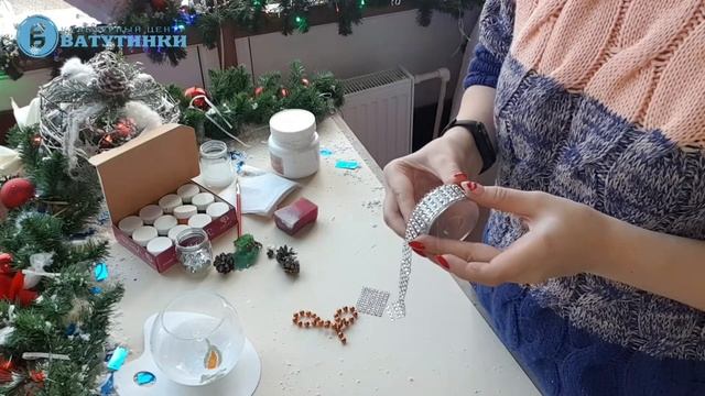 Мастер-класс "Рождественская свеча" смотреть онлайн